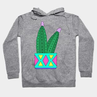 Cute Cactus Design #69: Dill Pickle Cacti Hoodie